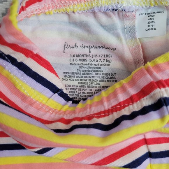 94. First Impressions pants. 3 - 6M. NWOT - Picture 3 of 3